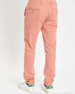 New Hackett London Pantalon chino Slim Fit Kensignton orange moyen