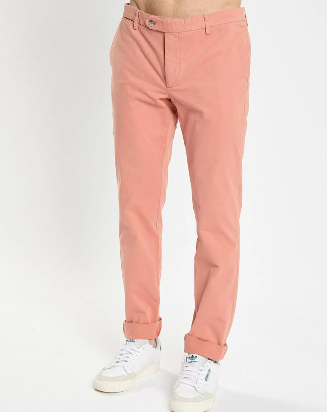 New Hackett London Pantalon chino Slim Fit Kensignton orange moyen