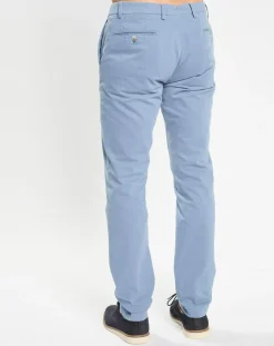 New Hackett London Pantalon chino Slim Fit Kensignton bleu clair