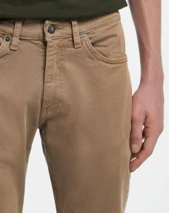 Homme Gant Pantalon Chino Slim Fit Wash beige