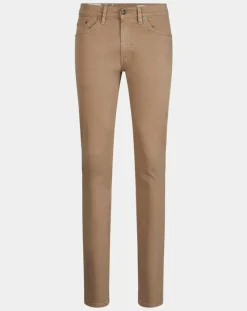 Homme Gant Pantalon Chino Slim Fit Wash beige