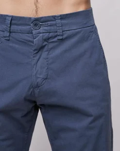 Homme North Sails Pantalon chino slim Popplin Stretch bleu vintage