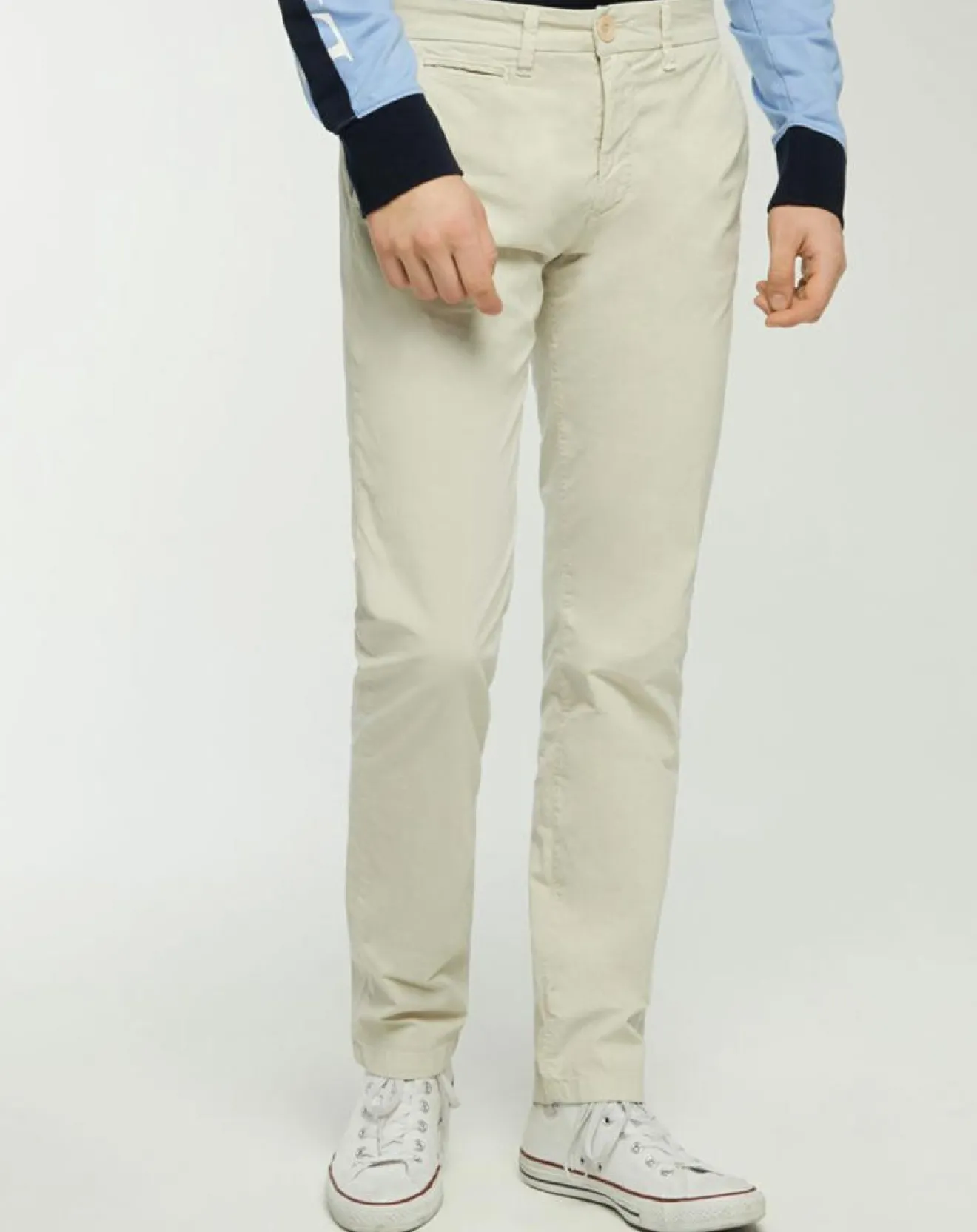 Homme North Sails Pantalon chino slim Popplin Stretch beige