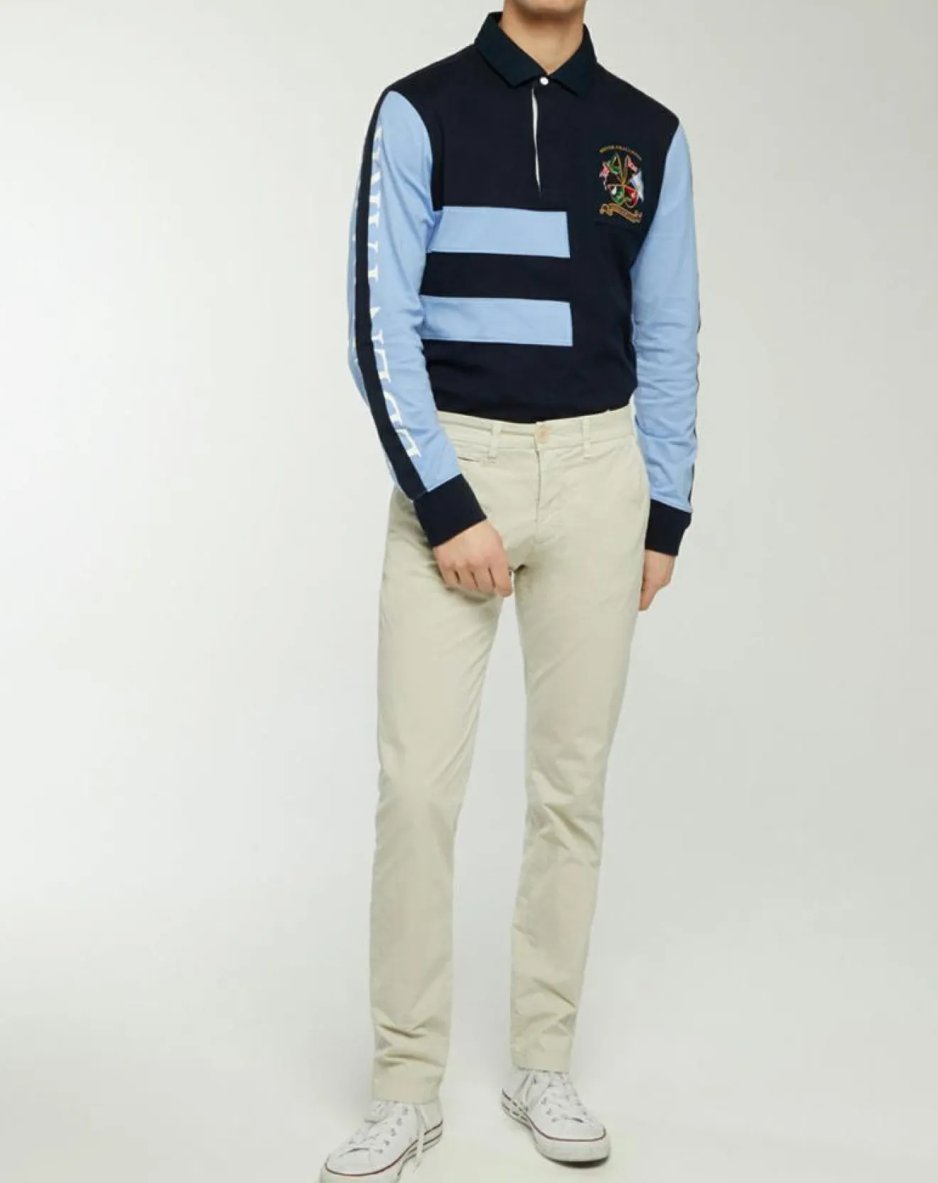 Homme North Sails Pantalon chino slim Popplin Stretch beige