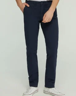 Homme North Sails Pantalon chino slim Popplin Stretch bleu marine