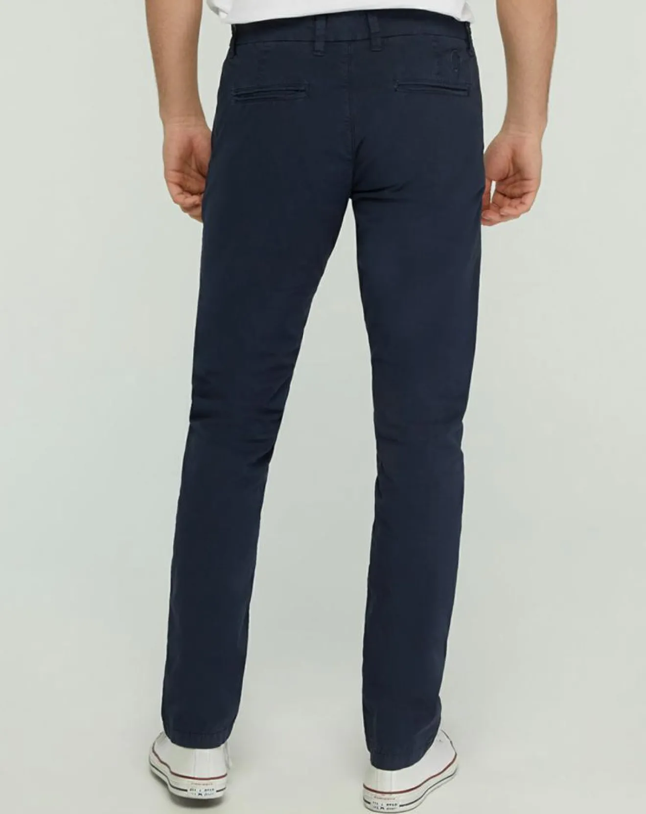 Homme North Sails Pantalon chino slim Popplin Stretch bleu marine
