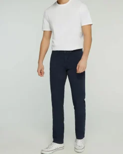 Homme North Sails Pantalon chino slim Popplin Stretch bleu marine