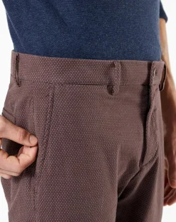 Homme Dockers Pantalon chino Smart Supreme Flex Taper marron