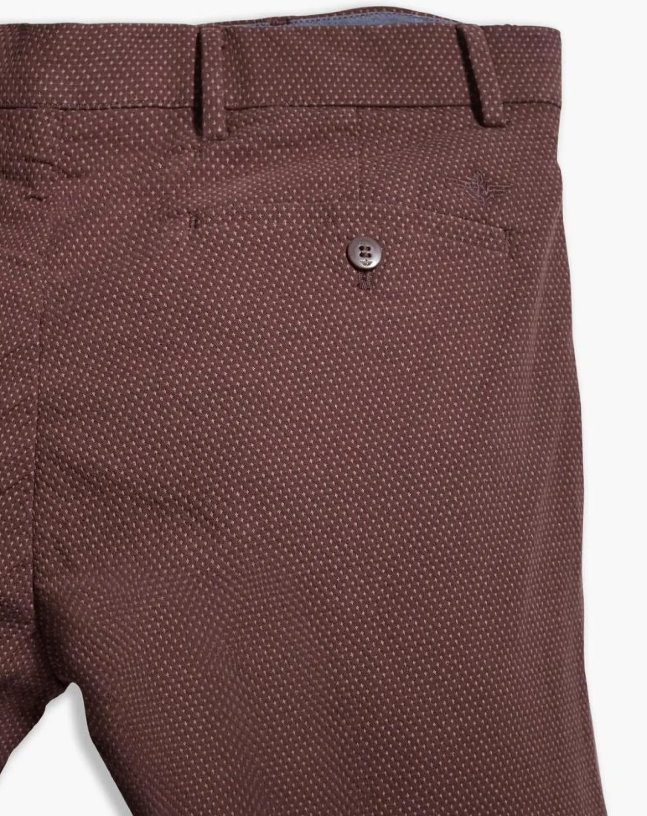 Homme Dockers Pantalon chino Smart Supreme Flex Taper marron
