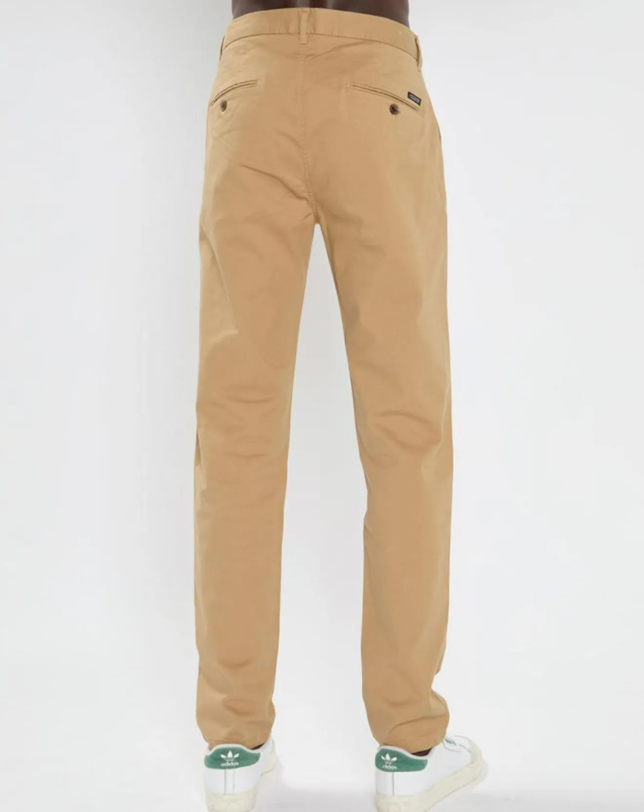 Discount Scotch & Soda Pantalon Chino Stuart Uni Stretch beige