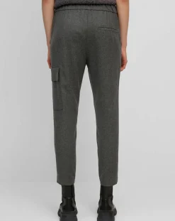 Online Marc O'Polo Pantalon confortable Traveler gris foncé