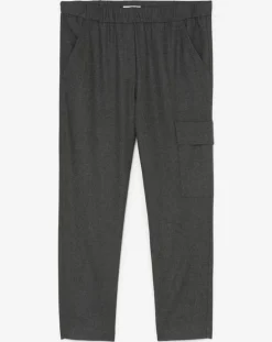 Online Marc O'Polo Pantalon confortable Traveler gris foncé