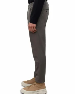 Hot Marc O'Polo Pantalon Coton Bio Stig Tappered Leger gris foncé