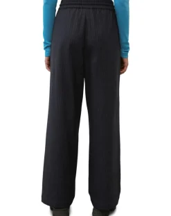 New Marc O'Polo Pantalon de costume à rayures noir