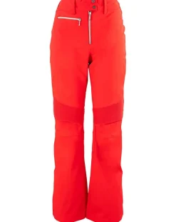 Femme Duvillard Pantalon de ski Gotterose rouge