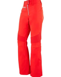 Femme Duvillard Pantalon de ski Gotterose rouge