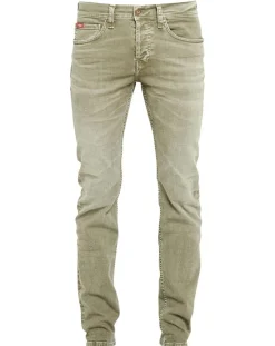 Hot Lee Cooper Pantalon délavé kaki