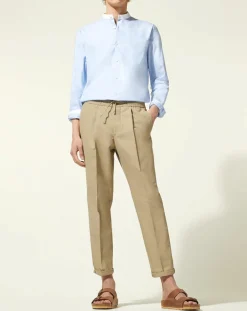 Homme Galeries Lafayette Pantalon droit Kujog beige