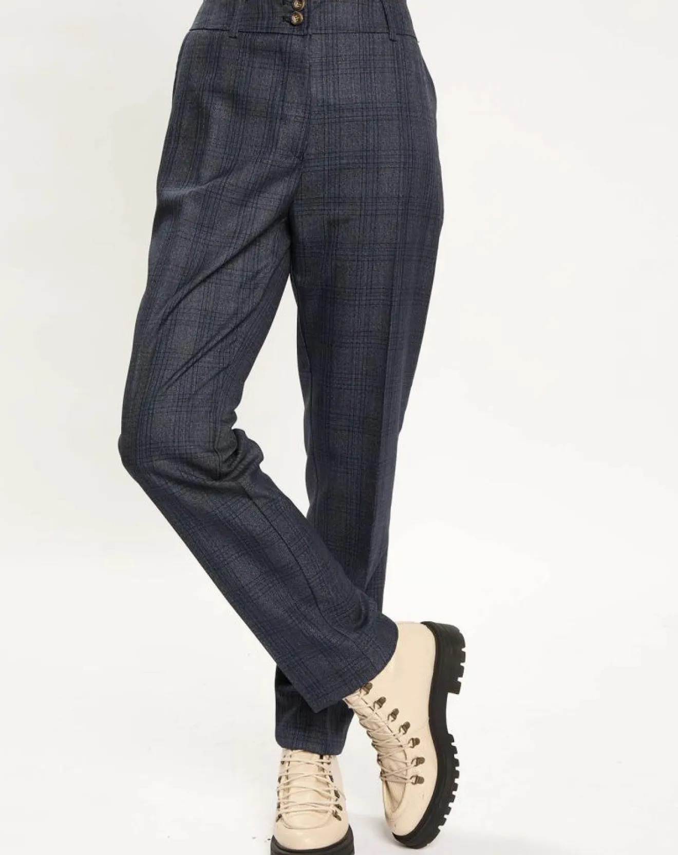 Femme Lauren Vidal Pantalon droit Store nuit