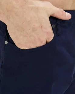 Hot Hackett London Pantalon en denim uni bleu