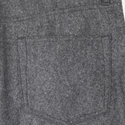 Homme Hackett London Pantalon en Laine mélangée Flanelle moulinée gris