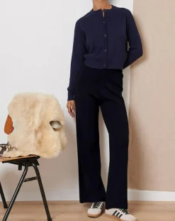 Femme Garance Paris Pantalon en Laine mélangée Simon noir