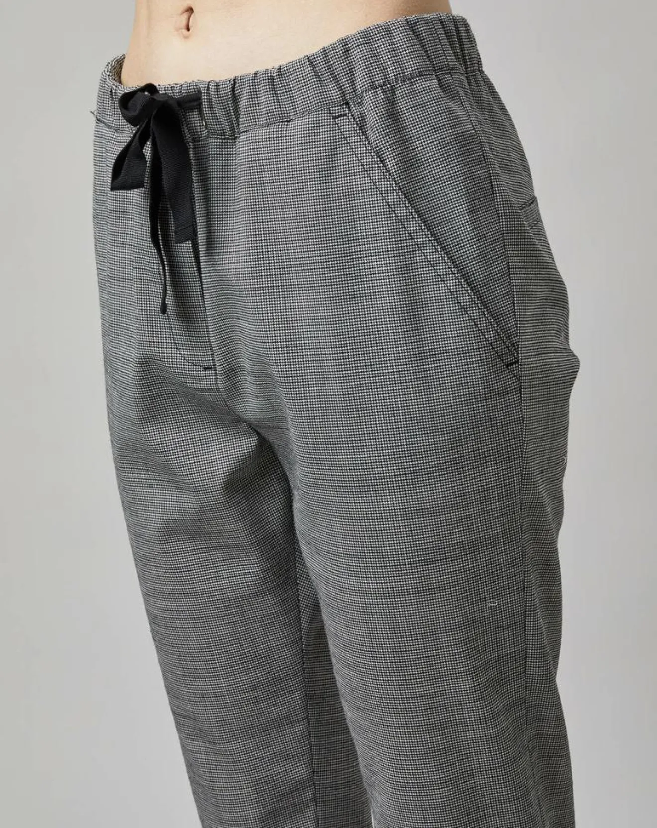 Best Marc O'Polo Pantalon en Laine mélangée Tapered Rygge gris