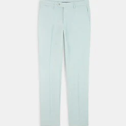 Homme Hackett London Pantalon en Lin mélangé Chino Slim Fit céladon