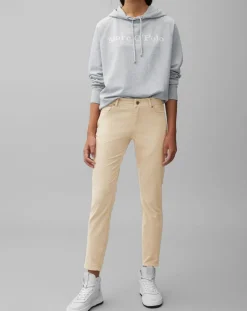 Femme Marc O'Polo Pantalon en Velours Albi Milleraies beige