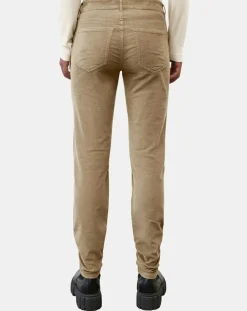 Outlet Marc O'Polo Pantalon en Velours côtelé Lulea beige