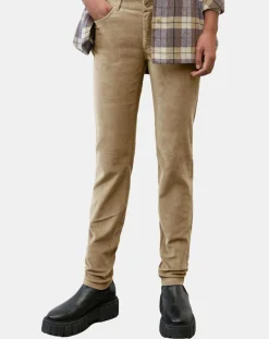 Outlet Marc O'Polo Pantalon en Velours côtelé Lulea beige