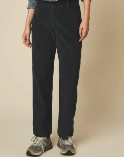Femme Hartford Pantalon en Velours côtelé 7/8ème Punch granit