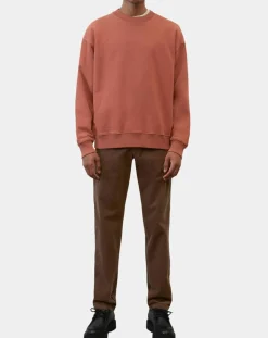 Hot Marc O'Polo Pantalon en Velours côtelé Osby stretch marron