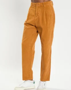 Best Marc O'Polo Pantalon en Velours côtelé 100% Coton Bio Belsbo Pleats brique