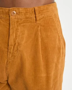 Best Marc O'Polo Pantalon en Velours côtelé 100% Coton Bio Belsbo Pleats brique