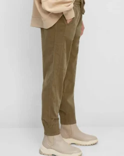 Best Marc O'Polo Pantalon en Velours de coton Milleraies kaki