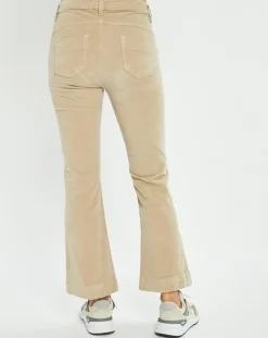 Discount Lauren Vidal Pantalon en Velours Elsa stone