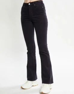 Femme Scotch & Soda Pantalon en Velours Milleraies bleu foncé