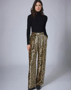 Discount Manoush Pantalon en Velours Panther unique