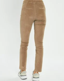 Femme Lauren Vidal Pantalon en Velours Pants seigle