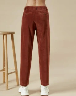 New Hartford Pantalon en Velours Perfect cacao