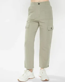 Femme Galeries Lafayette Pantalon Eprise kaki clair