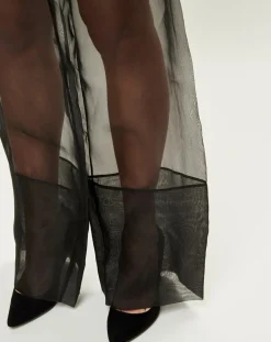 Best La Perla Pantalon Esprit d'Atelier 100% Soie noir