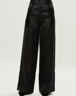 Femme La Perla Pantalon Esprit d'Atelier noir