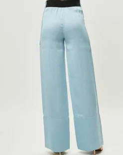 Femme La Perla Pantalon Esprit d'Atelier bleu