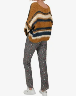 Molly Bracken Pantalon Flora multicolore