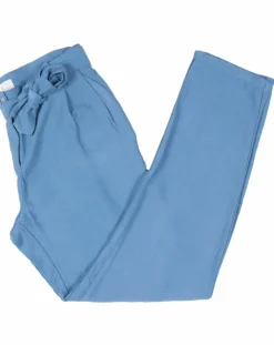 Femme Cuisse de Grenouille Pantalon fluide Cado bleu
