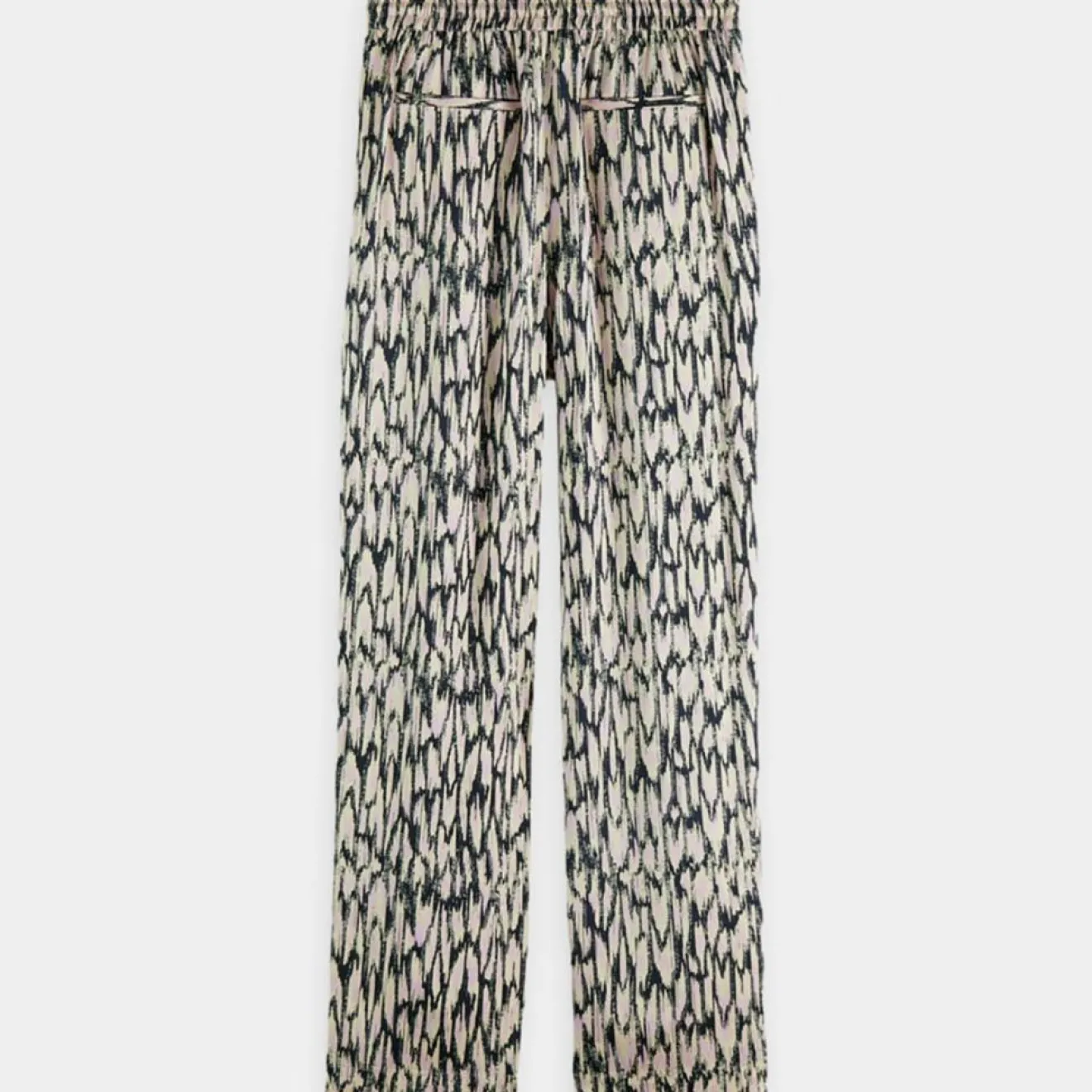 Femme Scotch & Soda Pantalon fluide Nina rose/écru/noir