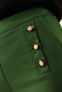 Femme Bleu Blanc Rouge Pantalon Gabriele vert