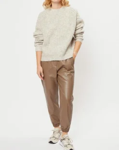 Femme See u Soon Pantalon Gabrielle café